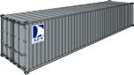 Imagen de 40 Dry Cargo Container